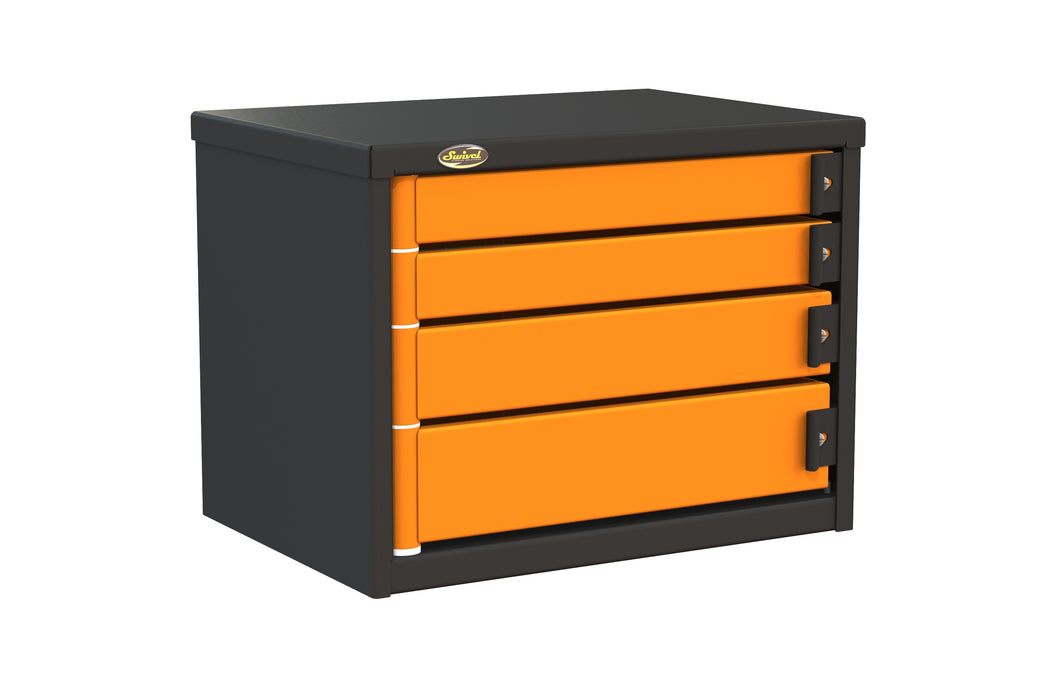 Swivel | 4 Drawer Service / Van Tool Box - 24" W X 18" H Swivel - Tool Storage Swivel Storage Solutions   