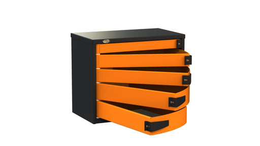 Swivel | 5 Drawer Service / Van Tool Box - 30" W X 24" H Swivel - Tool Storage Swivel Storage Solutions   