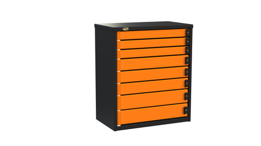 Swivel | 8 Drawer Service / Van Tool Box - 30" W X 34" H Swivel - Tool Storage Swivel Storage Solutions   