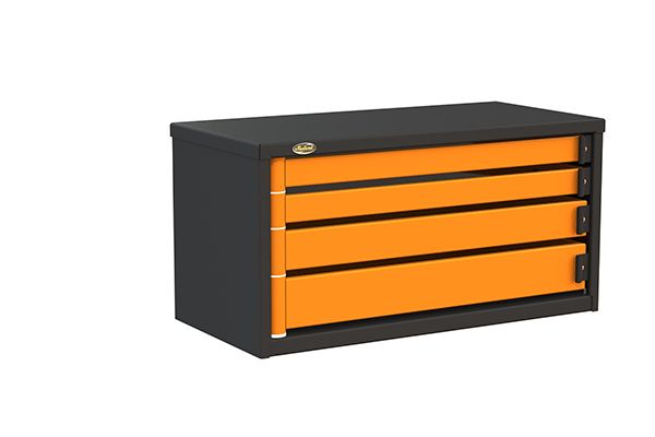Swivel | 4 Drawer Service / Van Tool Box - 36" W X 18" H Swivel - Tool Storage Swivel Storage Solutions   