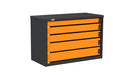 Swivel | 5 Drawer Service / Van Tool Box - 36" W X 24" H Swivel - Tool Storage Swivel Storage Solutions   