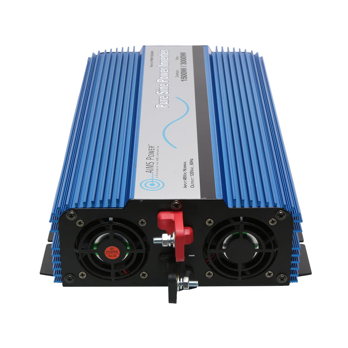 Aims Power | 1200W Pure Sine with Transfer Switch -  Hardwire UL Listed | PWRIX120012SUL Aims Power - Pure Sine Wave Inverter Aims Power   
