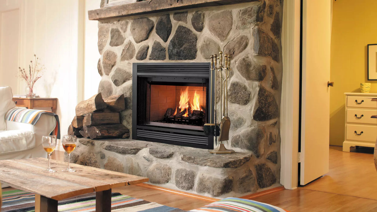 Majestic | Sovereign 36" Heat Circulating Wood Fireplace Majestic - Fireplace Majestic   