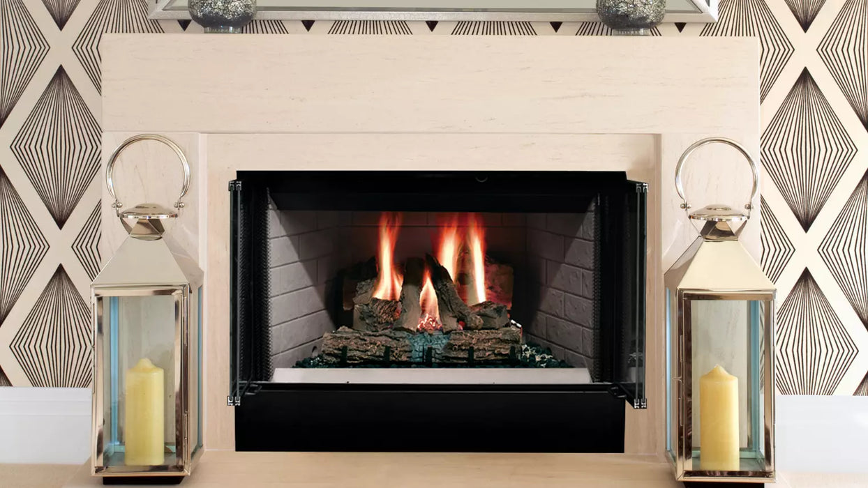 Majestic | Sovereign 36" Heat Circulating Wood Fireplace Majestic - Fireplace Majestic   