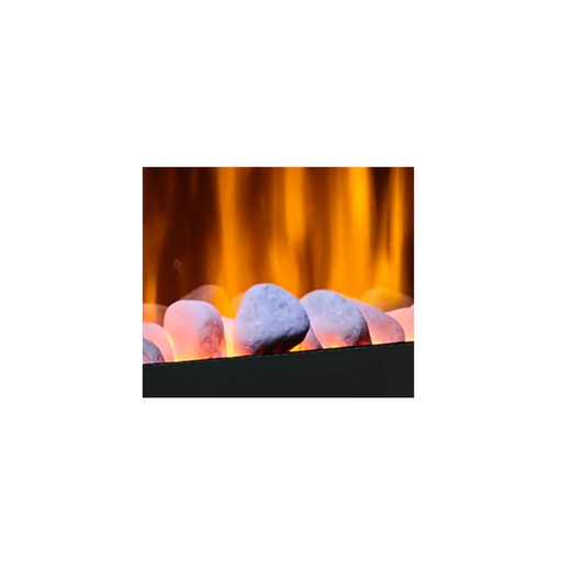 Simplifire | Ceramic White Stone Media Simplifire - Electric Fireplace Accessories Simplifire   