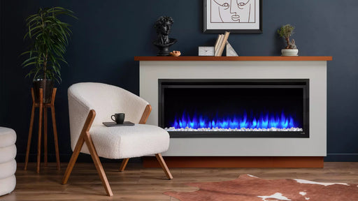 Simplifire | Allusion Platinum 50" Electric Fireplace Simplifire - Electric Fireplace Simplifire   
