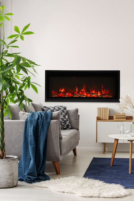 Amantii | Symmetry Xtra-Slim | Smart Electric Built-In Fireplace Amantii - Electric Fireplace Amantii   