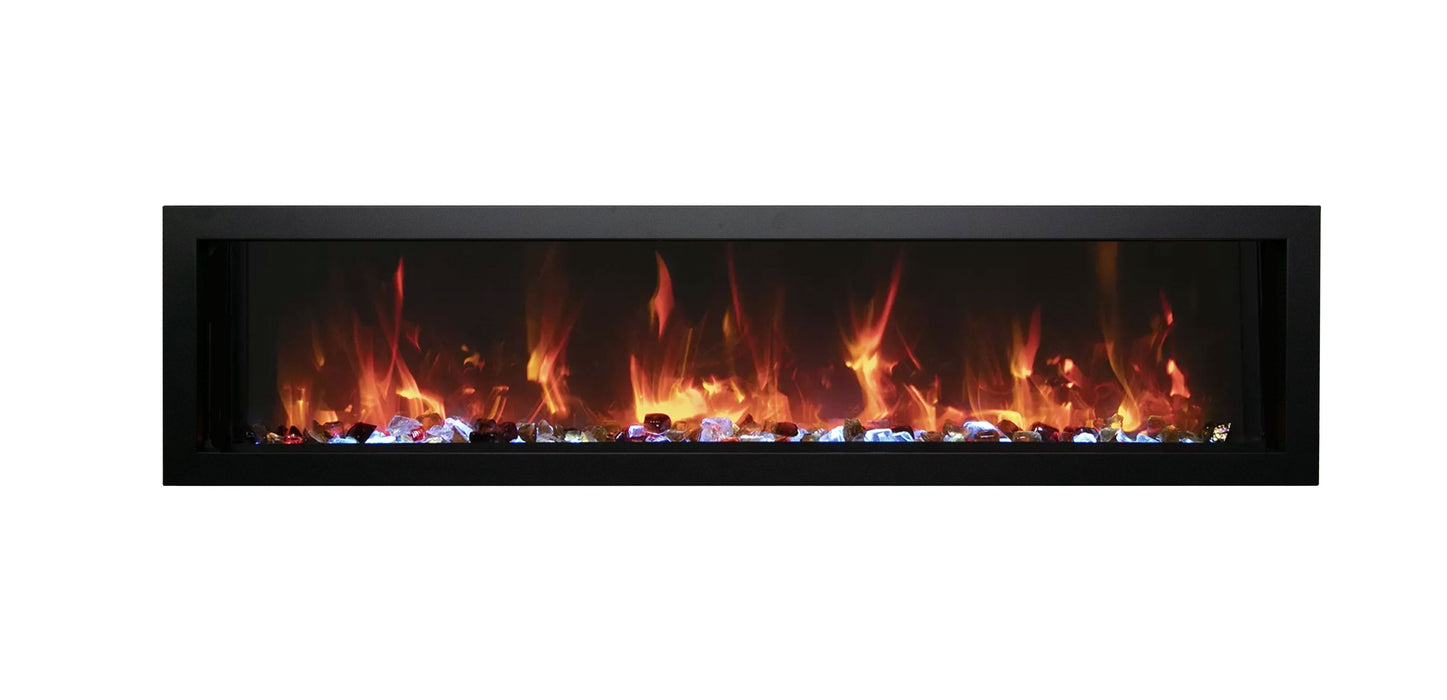 Amantii | Symmetry Xtra-Slim | Smart Electric Built-In Fireplace Amantii - Electric Fireplace Amantii   