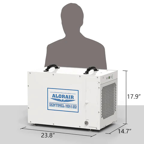 AlorAir | Sentinel HDi120 Dehumidifier | 120 Pints, Whole House AlorAir - Dehumidifier AlorAir   