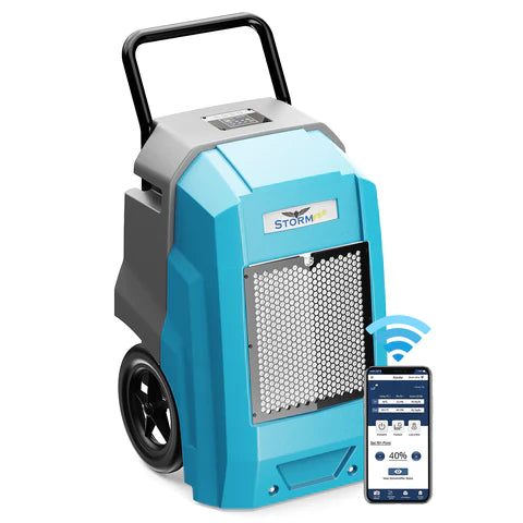 AlorAir | Storm Pro WIFI Commercial Dehumidifier | 180 PPD AlorAir - Dehumidifier AlorAir Blue  