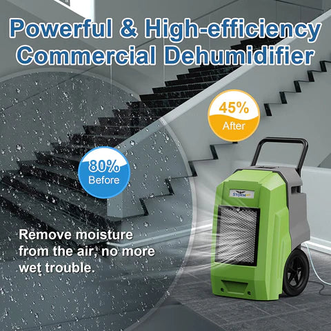 AlorAir | Storm Pro WIFI Commercial Dehumidifier | 180 PPD AlorAir - Dehumidifier AlorAir   