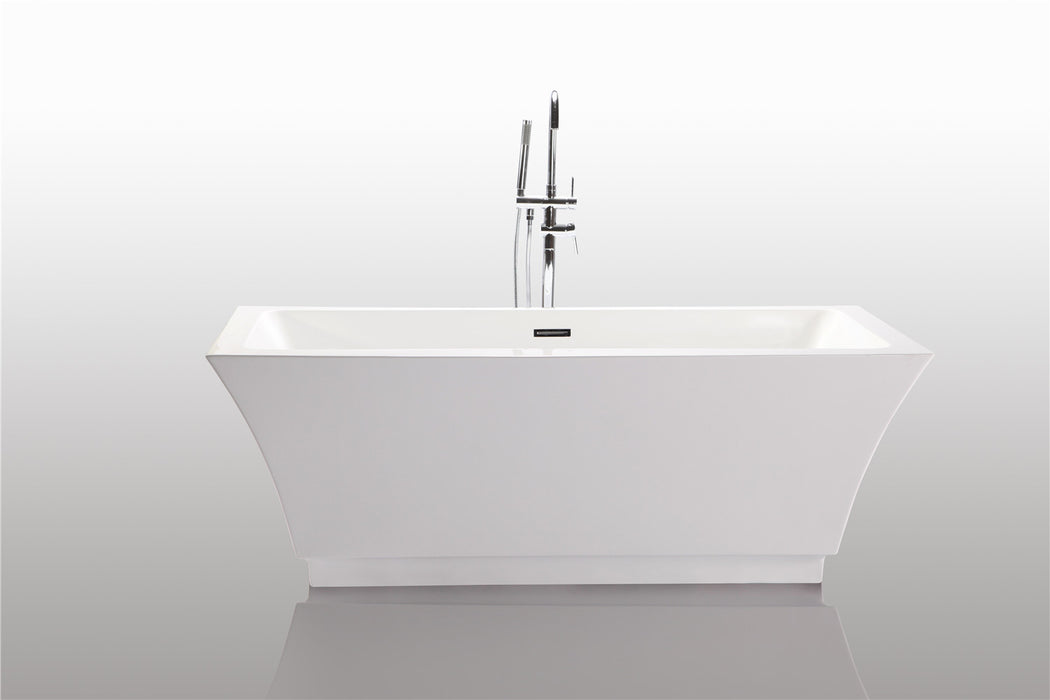 Legion Furniture | 67" White Acrylic Tub - No Faucet - WE6817 Legion Furniture Legion Furniture   