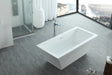 Legion Furniture | 67" White Acrylic Tub - No Faucet - WE6817 Legion Furniture Legion Furniture   