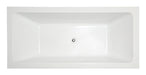 Legion Furniture | 67" White Acrylic Tub - No Faucet - WE6817 Legion Furniture Legion Furniture   