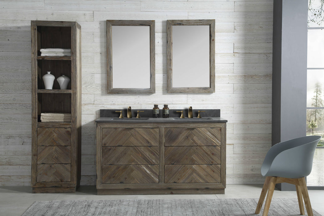 Legion Furniture | 60" Wood Sink Vanity Match With Marble Wh 5160" Top -No Faucet | WH8560 Legion Furniture Legion Furniture   