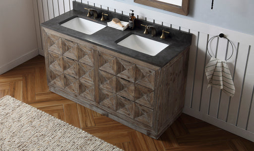 Legion Furniture | 60" Wood Sink Vanity Match With Marble Wh 5160" Top -No Faucet | WH8760 Legion Furniture Legion Furniture   