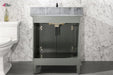 Legion Furniture | 30" Pewter Green Finish Sink Vanity Cabinet With Blue Lime Stone Top | WLF2230-PG Legion Furniture Legion Furniture   