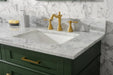 Legion Furniture | 72" Vogue Green Double Single Sink Vanity Cabinet With Carrara White Top | WLF2272-VG Legion Furniture Legion Furniture   