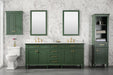 Legion Furniture | 80" Vogue Green Double Single Sink Vanity Cabinet With Carrara White Quartz Top | WLF2280-VG Legion Furniture Legion Furniture   