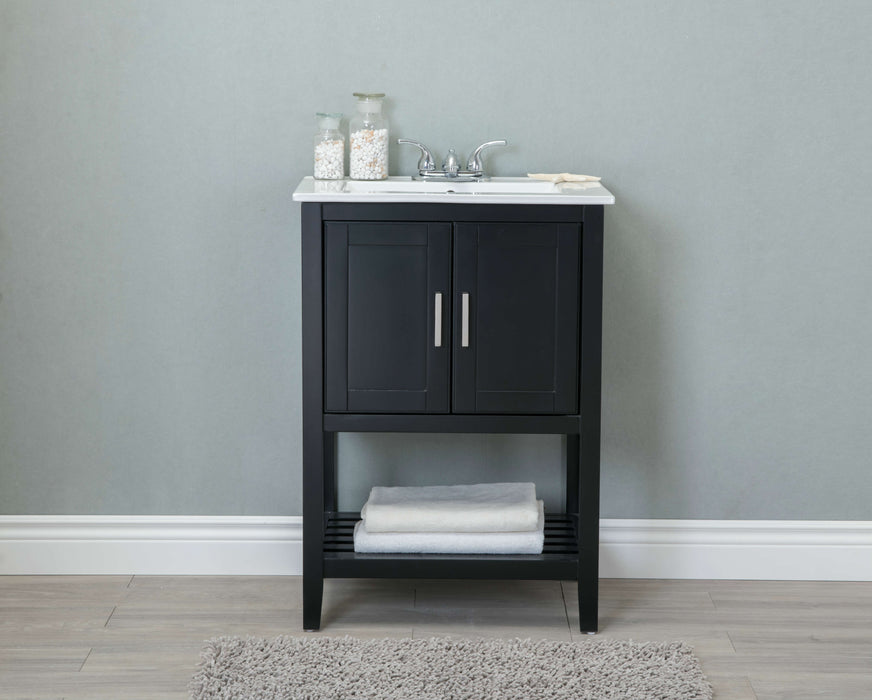 Legion Furniture | 24" Sink Vanity Without Faucet, Espresso | WLF6020-E Legion Furniture Legion Furniture   