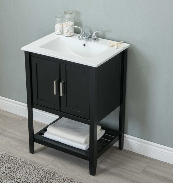 Legion Furniture | 24" Sink Vanity Without Faucet, Espresso | WLF6020-E Legion Furniture Legion Furniture   