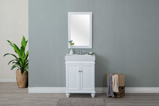 Legion Furniture | 24" Matt White Sink Vanity | WLF6028-W Legion Furniture Legion Furniture   