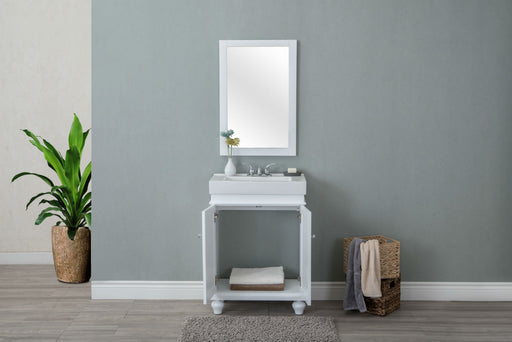 Legion Furniture | 24" Matt White Sink Vanity | WLF6028-W Legion Furniture Legion Furniture   