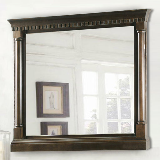 Legion Furniture | 36" Mirror With Antique Coffee Finish | WLF6036-M-36 Legion Furniture Legion Furniture   