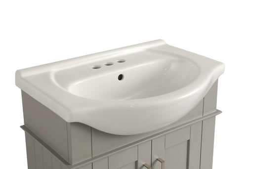 Legion Furniture | 24" Gray Sink Vanity, No Faucet | WLF6042-G Legion Furniture Legion Furniture   