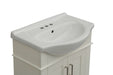 Legion Furniture | 24" White Sink Vanity, No Faucet | WLF6042-W Legion Furniture Legion Furniture   