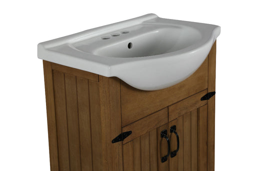 Legion Furniture | 24" Weathered Brown Sink Vanity, No Faucet | WLF6043 Legion Furniture Legion Furniture   