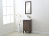 Legion Furniture | 18" Weathered Gray Sink Vanity, No Faucet | WLF7021-18 Legion Furniture Legion Furniture   