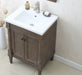 Legion Furniture | 24" Weathered Gray Sink Vanity, No Faucet | WLF7021-24 Legion Furniture Legion Furniture   