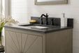 Legion Furniture | 30" Antique Gray Oak Vanity With Blue Limestone Top | WLF7040-30-AGO-BS Legion Furniture Legion Furniture   