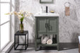 Legion Furniture | 24" Kd Pewter Green Sink Vanity | WLF9024-PG Legion Furniture Legion Furniture   