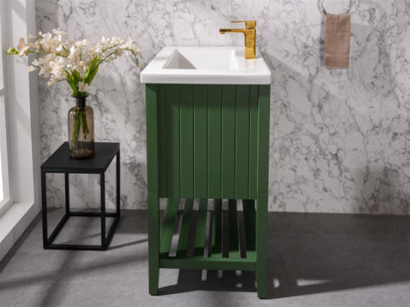 Legion Furniture | 24" Kd Vogue Green Sink Vanity | WLF9024-VG Legion Furniture Legion Furniture   