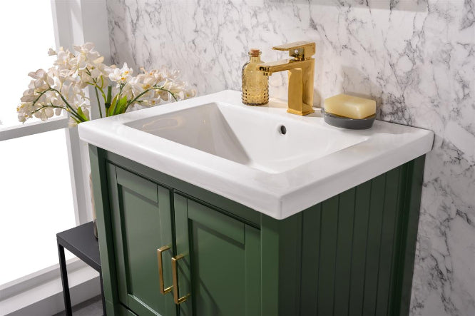 Legion Furniture | 24" Kd Vogue Green Sink Vanity | WLF9024-VG Legion Furniture Legion Furniture   