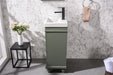 Legion Furniture | 18" Pewter Green Sink Vanity | WLF9318-PG Legion Furniture Legion Furniture   