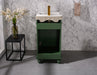 Legion Furniture | 18" Vogue Green Sink Vanity | WLF9318-VG Legion Furniture Legion Furniture   