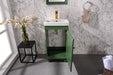 Legion Furniture | 18" Vogue Green Sink Vanity | WLF9318-VG Legion Furniture Legion Furniture   