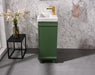 Legion Furniture | 18" Vogue Green Sink Vanity | WLF9318-VG Legion Furniture Legion Furniture   