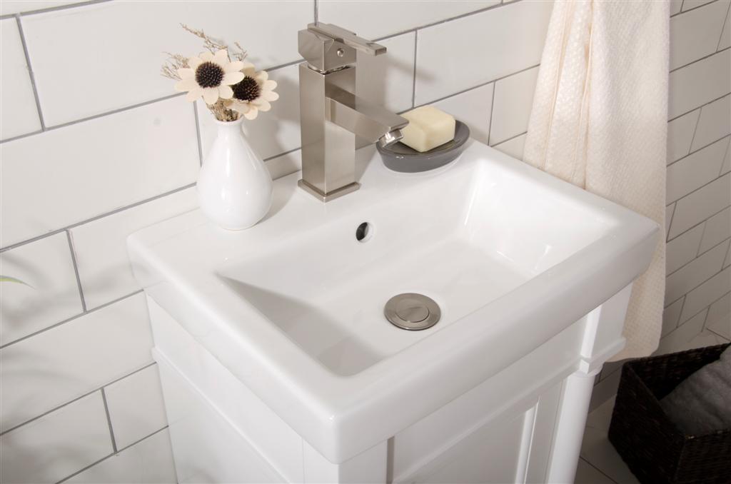 Legion Furniture | 18" White Sink Vanity | WLF9218-W Legion Furniture Legion Furniture   