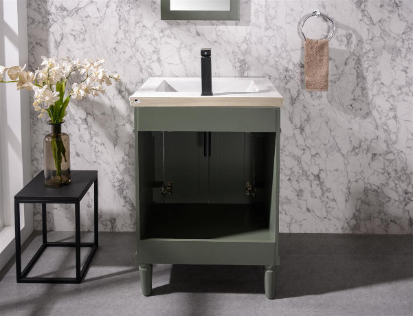 Legion Furniture | 24" Pewter Green Sink Vanity | WLF9224-PG Legion Furniture Legion Furniture   