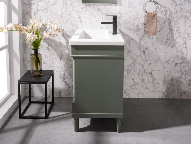 Legion Furniture | 24" Pewter Green Sink Vanity | WLF9224-PG Legion Furniture Legion Furniture   