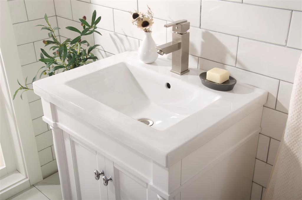 Legion Furniture | 24" White Sink Vanity | WLF9224-W Legion Furniture Legion Furniture   