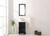 Legion Furniture | 18" Espresso Sink Vanity | WLF9318-E Legion Furniture Legion Furniture   