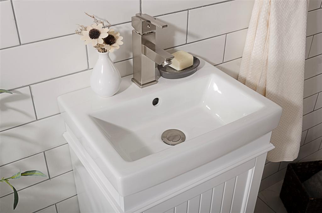 Legion Furniture | 18" White Sink Vanity | WLF9318-W Legion Furniture Legion Furniture   