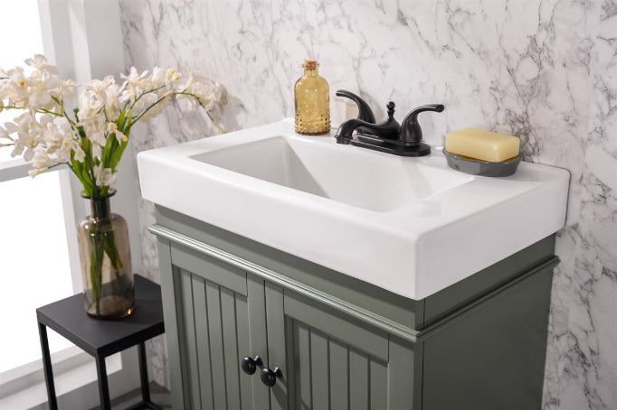 Legion Furniture | 24" Pewter Green Sink Vanity | WLF9324-PG Legion Furniture Legion Furniture   