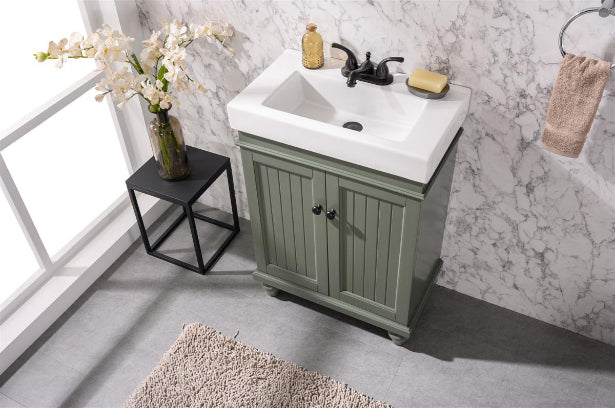 Legion Furniture | 24" Pewter Green Sink Vanity | WLF9324-PG Legion Furniture Legion Furniture   