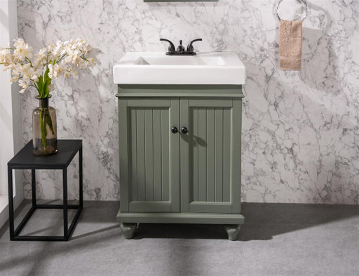 Legion Furniture | 24" Pewter Green Sink Vanity | WLF9324-PG Legion Furniture Legion Furniture   